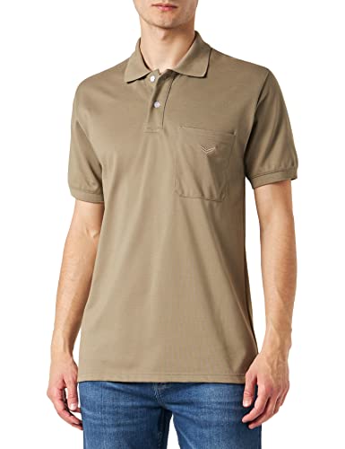 Trigema Herren 627602 Polohemd, Taupe, M EU von Trigema