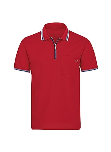 Trigema Herren 627633 4XL Poloshirt, Rot (Kirsch 036), XXXX-Large von Trigema