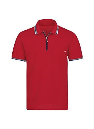 Trigema Herren 627633 5XL Poloshirt, Rot (Kirsch 036), XXXXX-Large von Trigema