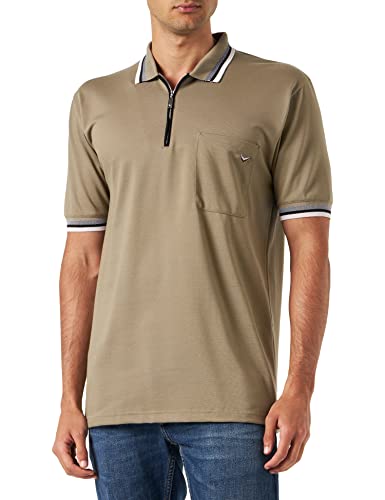 Trigema Herren 627633 Polohemd, Taupe, M EU von Trigema