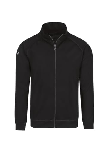 Trigema Herren 637105 Raglanjacke, Schwarz (Schwarz 008), S von Trigema