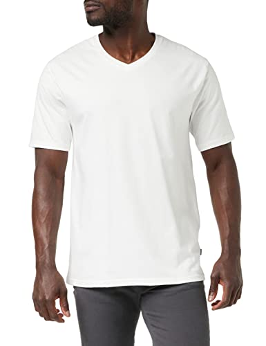 Trigema Herren 637203 T-Shirt, Weiß (weiss 001), S von Trigema