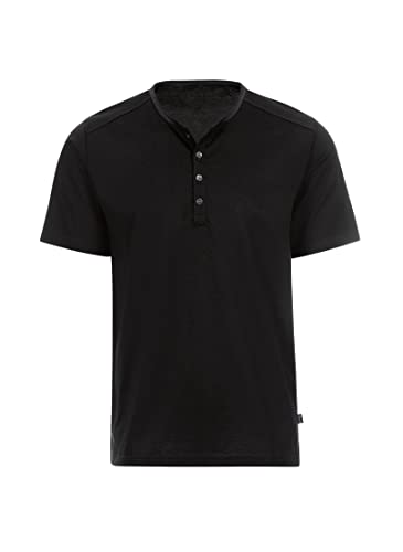 Trigema Herren T-Shirt mit Knopfleiste Deluxe Baumwolle von Trigema