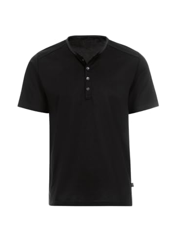 TRIGEMA T-Shirt mit Knopfleiste Deluxe Baumwolle von Trigema
