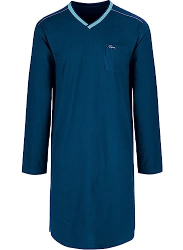 TRIGEMA Herren-Nachthemd aus Biobaumwolle (KBA) von Trigema