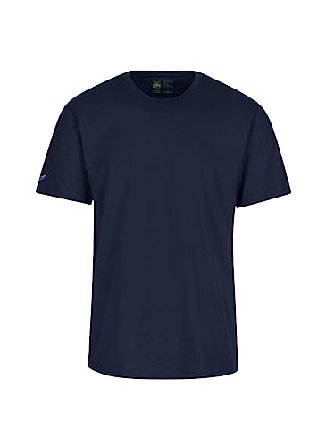 Trigema Herren 639202 T Shirt, Blau(navy-c2c), L EU von Trigema