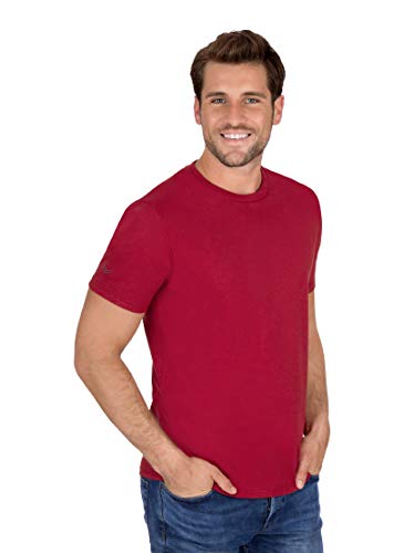 Trigema Herren 639202 T Shirt, Rubin-c2c, 3XL EU von Trigema