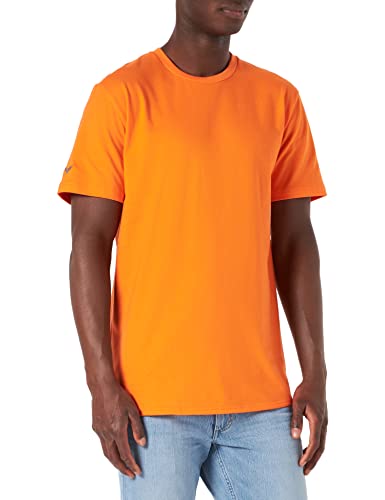 Trigema Herren 639202 T-Shirt, mandarine-C2C, Standard von Trigema