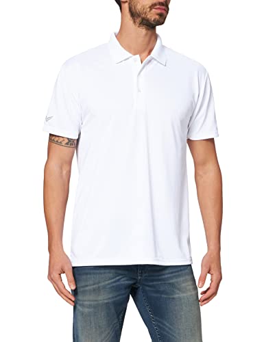 Trigema Herren 6436011 Polohemd, Weiss, 3XL von Trigema