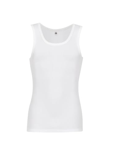 Trigema Herren 6624002 Unterhemd, Weiß (Weiss 001), XXX-Large (Herstellergröße: 10) (2er Pack) von Trigema