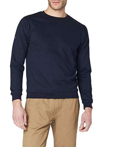 Trigema Herren 674501 Sweatshirt, Blau (Navy 046), X-Small von Trigema