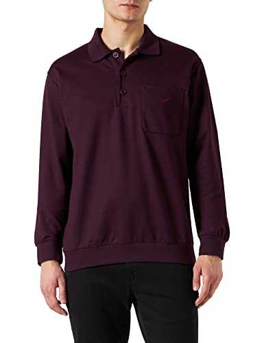 Trigema Herren 674602 Poloshirt, aubergine, L von Trigema