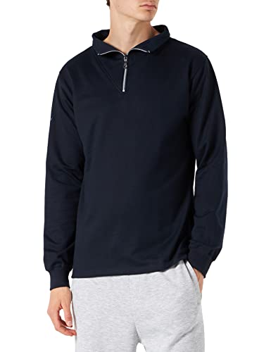 Trigema Herren 674701 Sweatshirt, Blau (Navy 046), Medium von Trigema