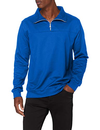 Trigema Herren 674801 Sweatshirt, Blau (royal 049), Medium (Herstellergröße: M) von Trigema