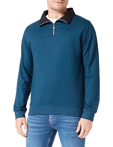 Trigema Herren 674801 Sweatshirt, Saphir, 3XL EU von Trigema