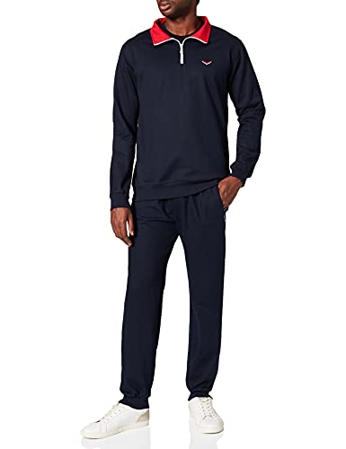 Trigema Herren 674813119S Freizeitanzug, Navy, XL von Trigema