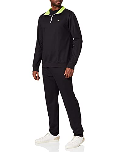 Trigema Herren 674813119S Freizeitanzug, schwarz, 5XL von Trigema