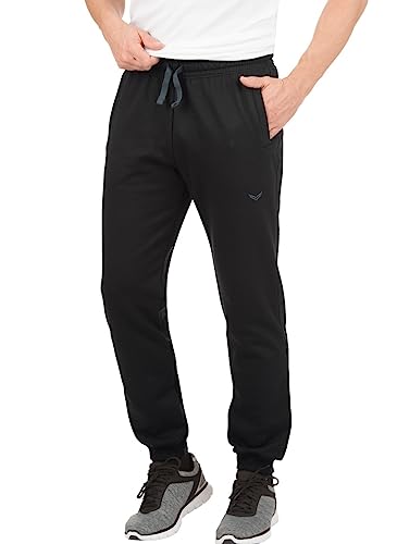 Trigema Herren 675096 - Jogginghose Sporthose, Schwarz (Schwarz 008), M EU von Trigema