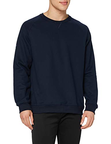 Trigema Herren 675501 Sweatshirt, Blau (Navy 046), Small von Trigema