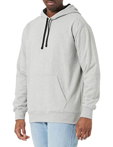 Trigema Herren 675905 Kapuzenpullover, Grau (hellgrau-Melange 110), XX-Large von Trigema