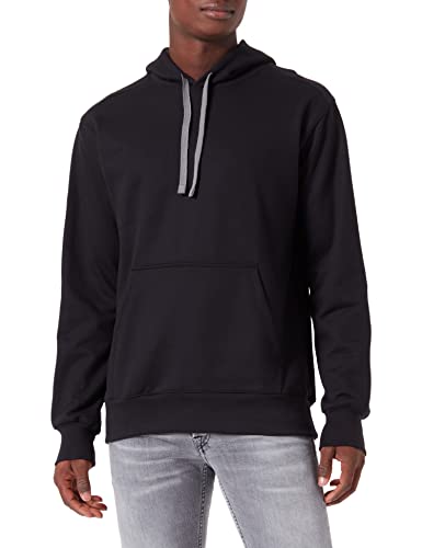 Trigema Herren Kapuzenshirt aus Sweat-Qualität,Schwarz (schwarz 008),XX-Large von Trigema
