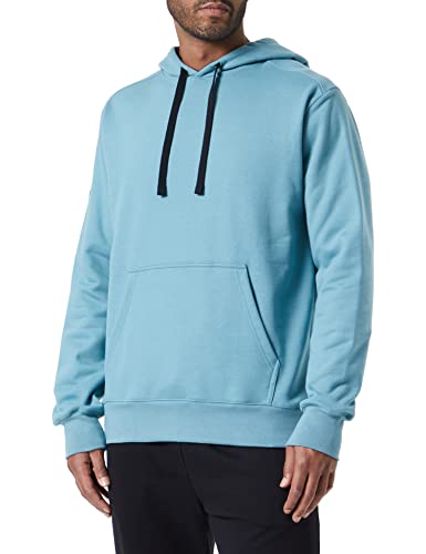 Trigema Herren 675905 Kapuzenpullover, seegras, M von Trigema