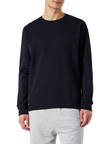 Trigema Herren 679501 Sweatshirt, Navy, L von Trigema