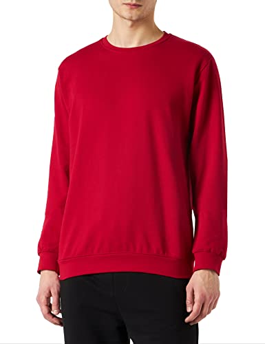 Trigema Herren 679501 Sweatshirt, Rubin, XXXL von Trigema