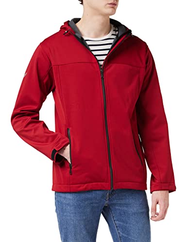 Trigema Herren 607904 Jacke, Rot (Rubin 436), Large von Trigema