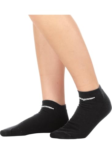 Trigema Herren Kurzschaft-Socken Doppelpack Sportsocken, Schwarz (schwarz 008), 35/38 (2er Pack) von Trigema