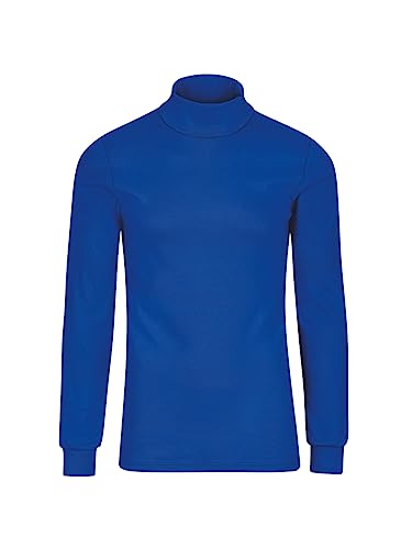 Trigema Herren Sportrollkragenpullover 685010 , Blau (royal), Large von Trigema