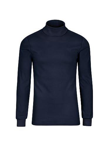 Trigema Herren 685010 Langarmshirt, Blau (Navy), XL EU von Trigema