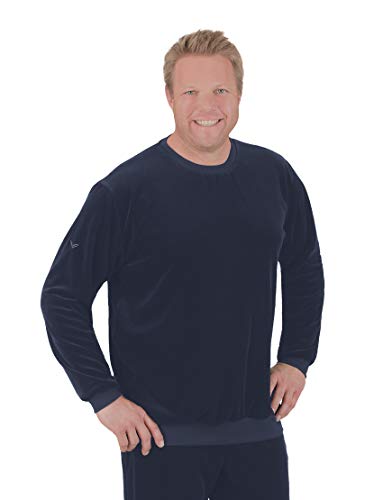 Trigema Herren 654501 Pullover, Blau (Navy 046), M EU von Trigema