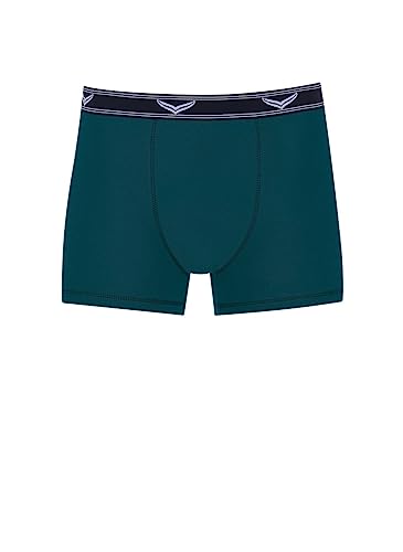 Trigema Herren Pants 6343121 Boxershorts, Blau (Saphir 15, XL von Trigema