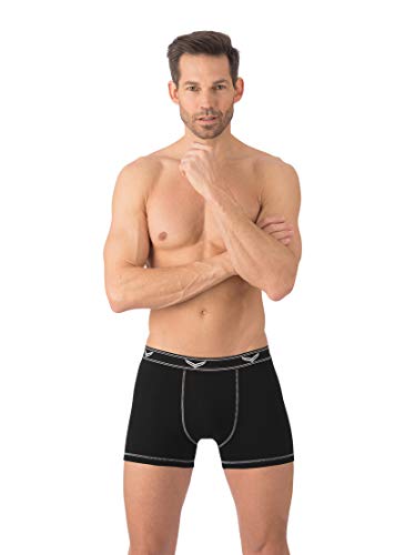 Trigema Herren Pants 6343121 Boxershorts, Schwarz (Schwar, XS von Trigema