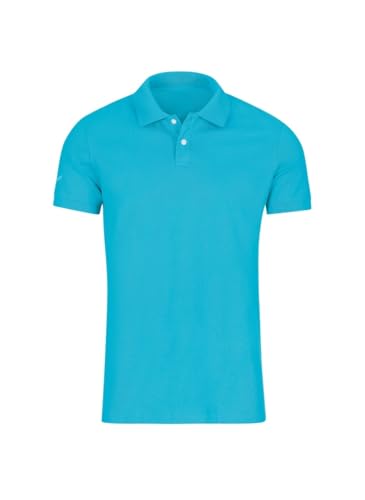 Trigema Herren Poloshirt 626601, Blau(Azur), X-Large von Trigema