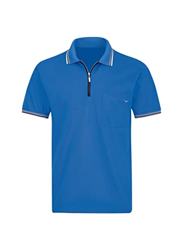 Trigema Herren 627633 5XL Poloshirt, Blau (Electric-Blue 048), XXXXX-Large von Trigema