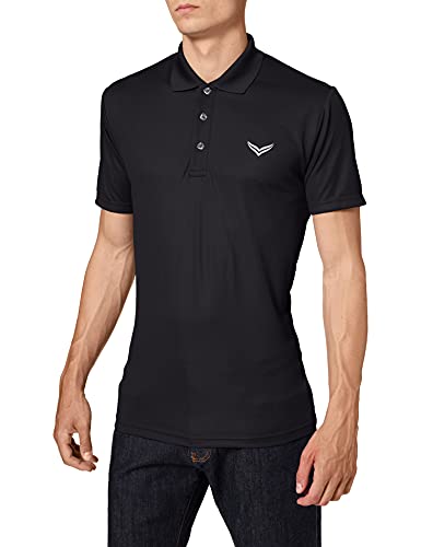 Trigema Herren 644601 Poloshirt, Schwarz (Schwar, XXL von Trigema