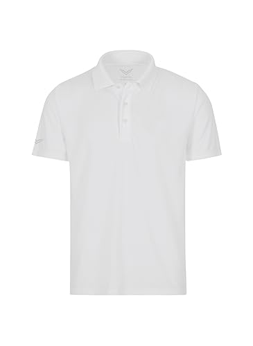 Trigema Herren 644601 Poloshirt, Weiß (Weiss 001, 5XL von Trigema