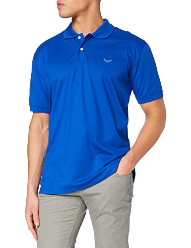 Trigema Herren 627601 Poloshirt, Blau (Royal), 2XL von Trigema