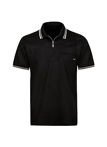 Trigema Herren Poloshirt mit Reißverschluss von Trigema