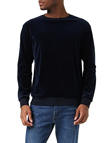 Trigema Herren 654501 Pullover, Blau (Navy 046), M EU von Trigema