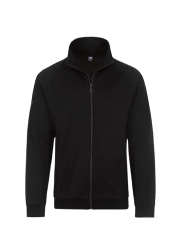 Trigema Herren Sweatjacke 674104,Schwarz (schwarz 008), Small von Trigema