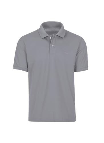 Trigema Herren 627601 Poloshirt, Grau (Coolgrey), M von Trigema