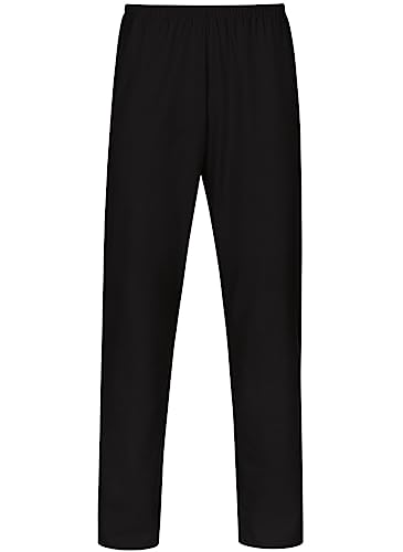 Trigema Herren 637092 Schlafanzughose, Schwarz (schwarz 008), Small (Herstellergröße: S) von Trigema