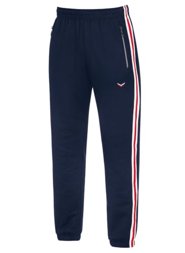 Trigema Herren 674126618 Sporthose, Blau (Navy 046), 56 (Herstellergröße: XL) von Trigema