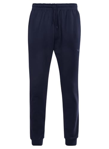 Trigema Herren 675096 Sporthose, Blau (Blue 046), 48(Herstellergröße:M) von Trigema