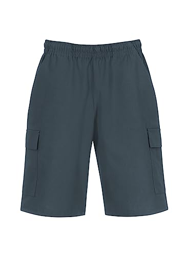 Trigema Herren 615095 Sportshorts, Grau (anthrazit 018), 68 (Herstellergröße: 4XL) von Trigema