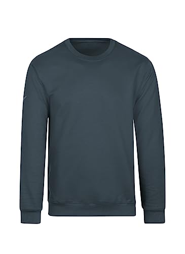 Trigema Herren 674501 Sweatshirt, Anthrazit, X-Large von Trigema