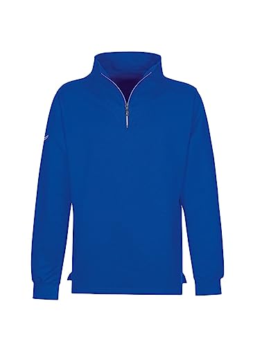 Trigema Herren 674701 Sweatshirt, Blau (royal 049), X-Large von Trigema